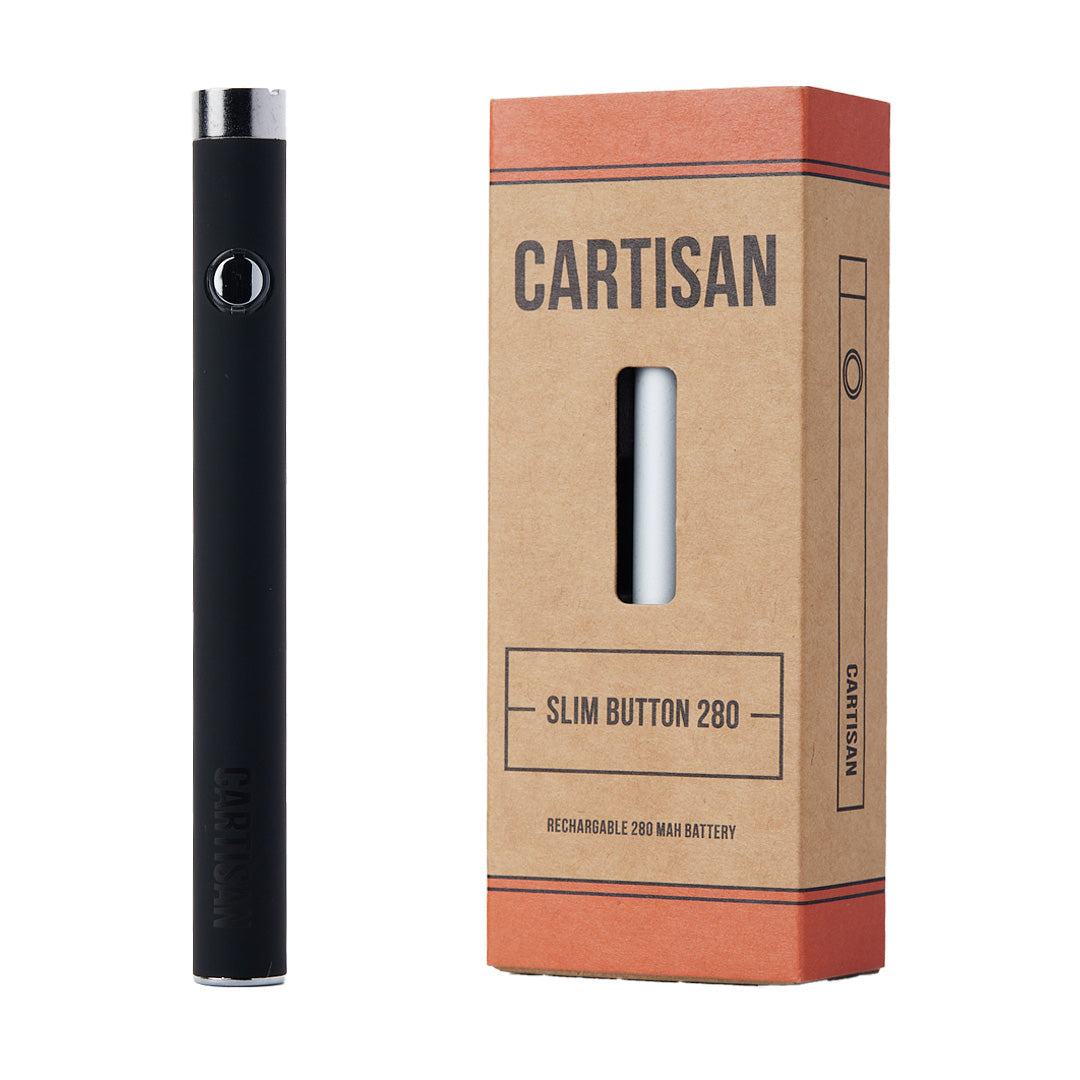 Slim Button 280 | Ultra-Thin 510 Vape Battery Slim Button 280 | Ultra-Thin 510 Vape Battery